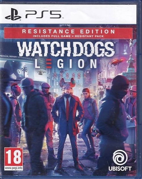 Watch Dogs Legion Resistance Edition - PS5 (A-Grade) (Genbrug)